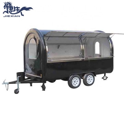 Jx-fr350ww Wholesale Price Food Trucks Mobile Food Trailer Food Trailer Crepe Mobile Solar Trailer