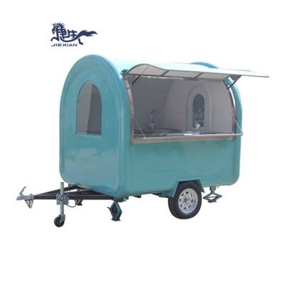 Jx-fr220w Outdoor Food Cart Trailer Mobile Street Food Kiosk Food Truck For Sale Thailand