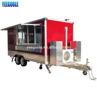 New Condition and Ice cream,Hot dog,Hamburger,,Coffee,etc,Outdoor and Indoor Application street food kiosk cart for sale