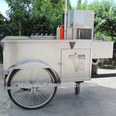 JX-HS120B Wholesale Price food cart mobile food trailer street food cart thailand