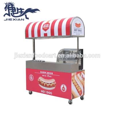 portable hot dog mobile cart/ food trailer for hot dog and coffee