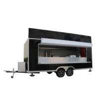 Mobile Food Concession Stand Truck / Trailer / Canteen Price Catering Vendoring Carts Mobile Fruit Juice Kiosk Kitchen  Design