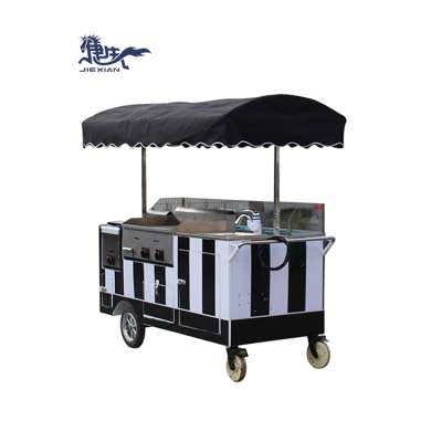 Hongkong Mobile Fast Food hot dog ice cream popsicle custom Cart For Sale Food Trailer