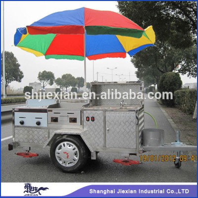 JX-HS200C professional Practical Outdoor Street Mobile hotdog food cart