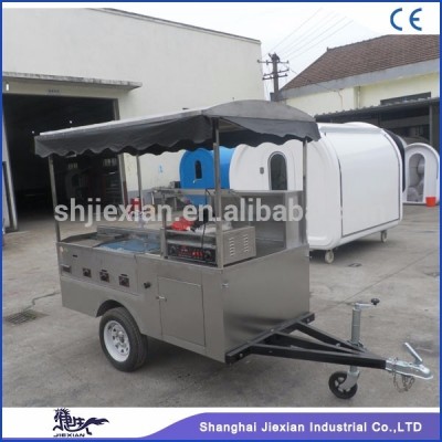 JX-HS200D carritos de comida hot dog cart,chariot hot dog taco food cart for sale tornado potato food cart